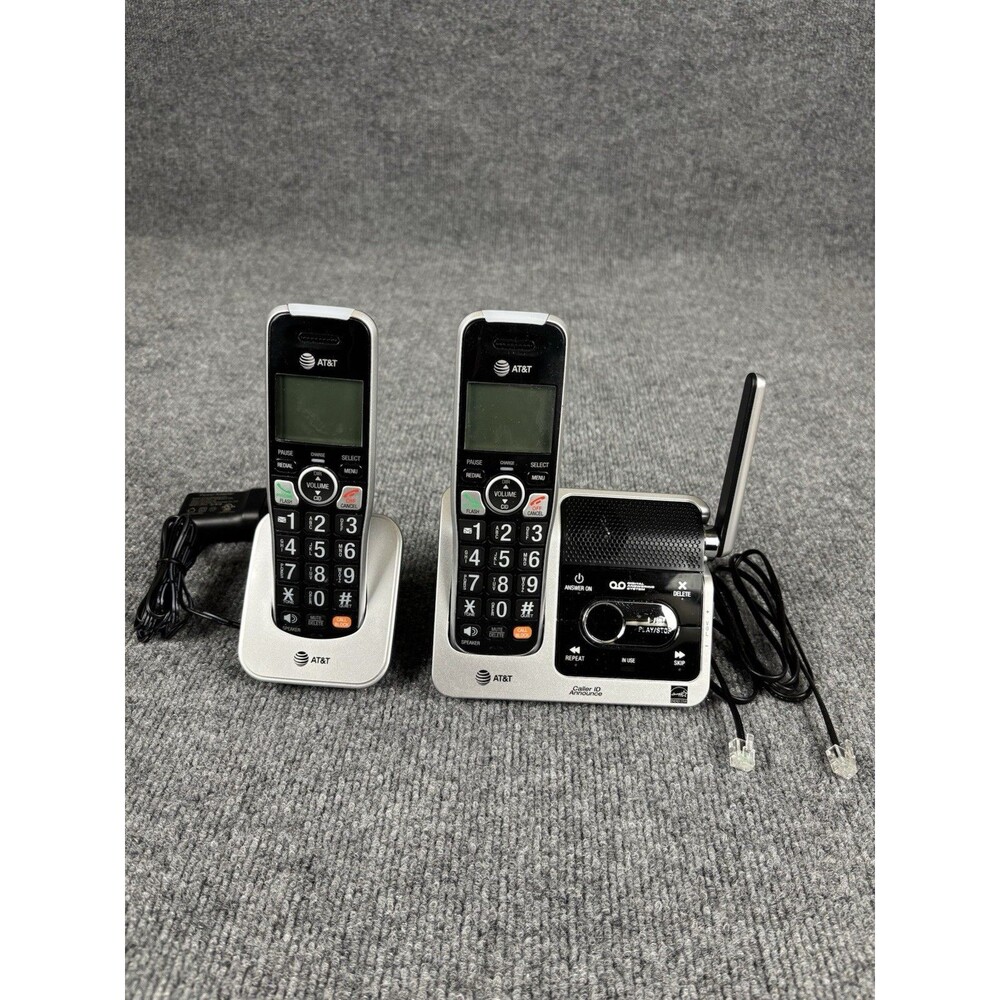 AT&T BL102-2 DECT 6.0 2-Handset Cordless Phone System Answering Machine Blocker